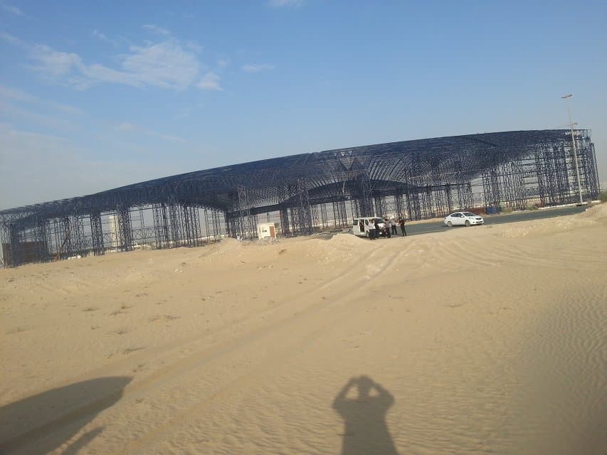 兰州加气站网架